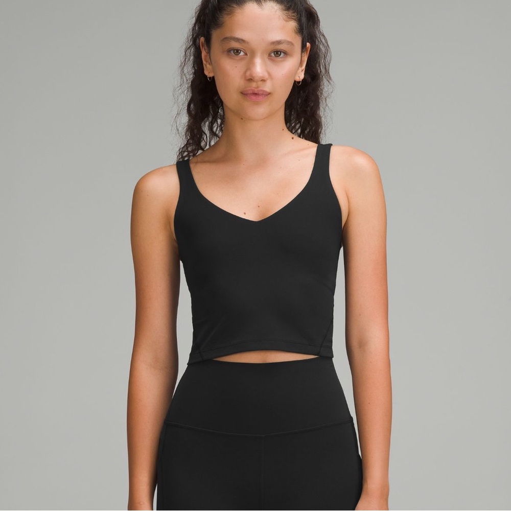 Lululemon align tank top black size 16 excellent use condition